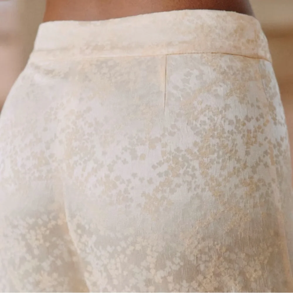 SEZANE Tymo Pants Ecru NWT - Picture 4 of 8